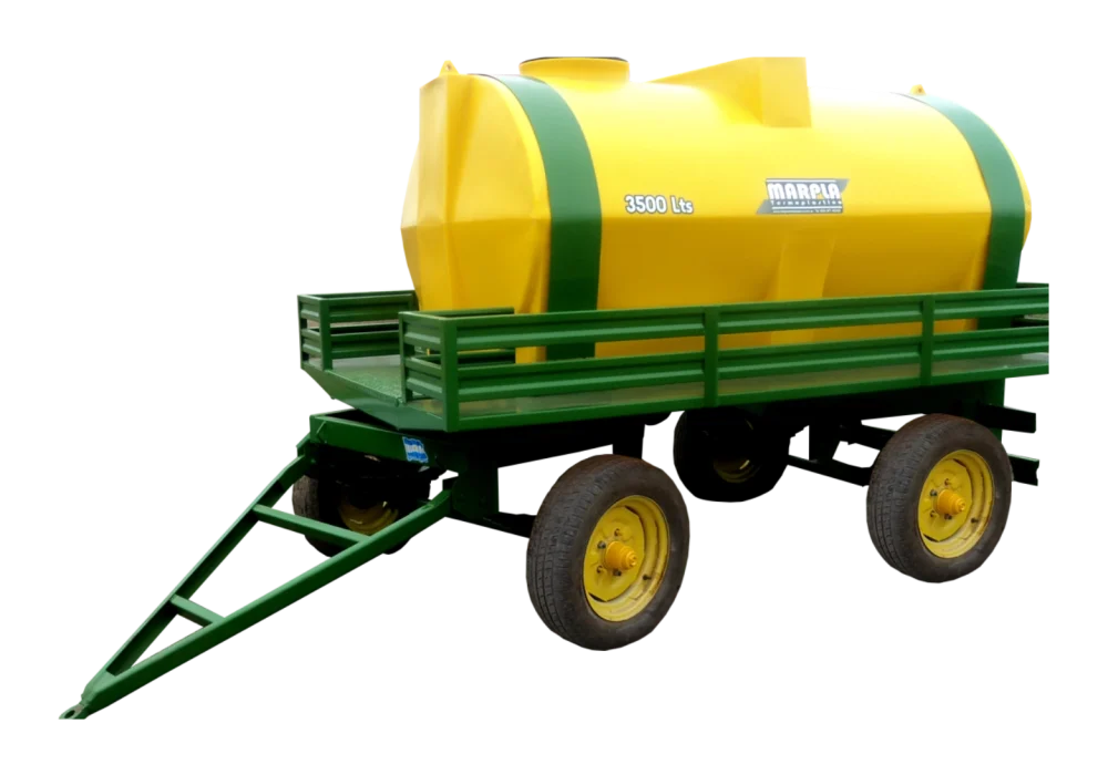 CHASIS CON TANQUE 3500 LTS. (Con porta latas laterales)